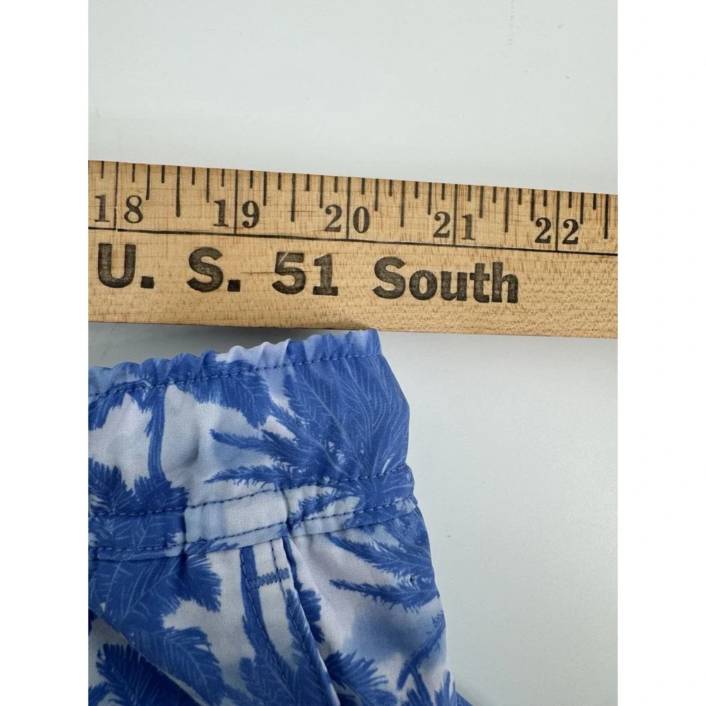 Peter Millar Seaside‎ Collection Swim Trunks Mens XXL Palm Tree  Beach Preppy